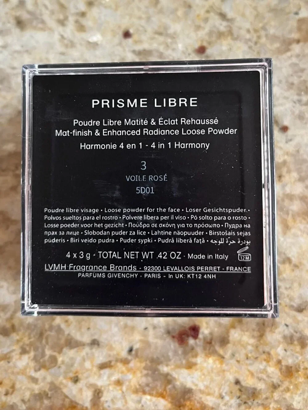Givenchy Original Formula Full Sized Prisme Libre Powder, Shade 3, NIB